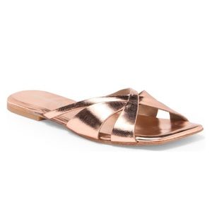 Jeffrey Campbell Thyra Metallic Sandal Size 7